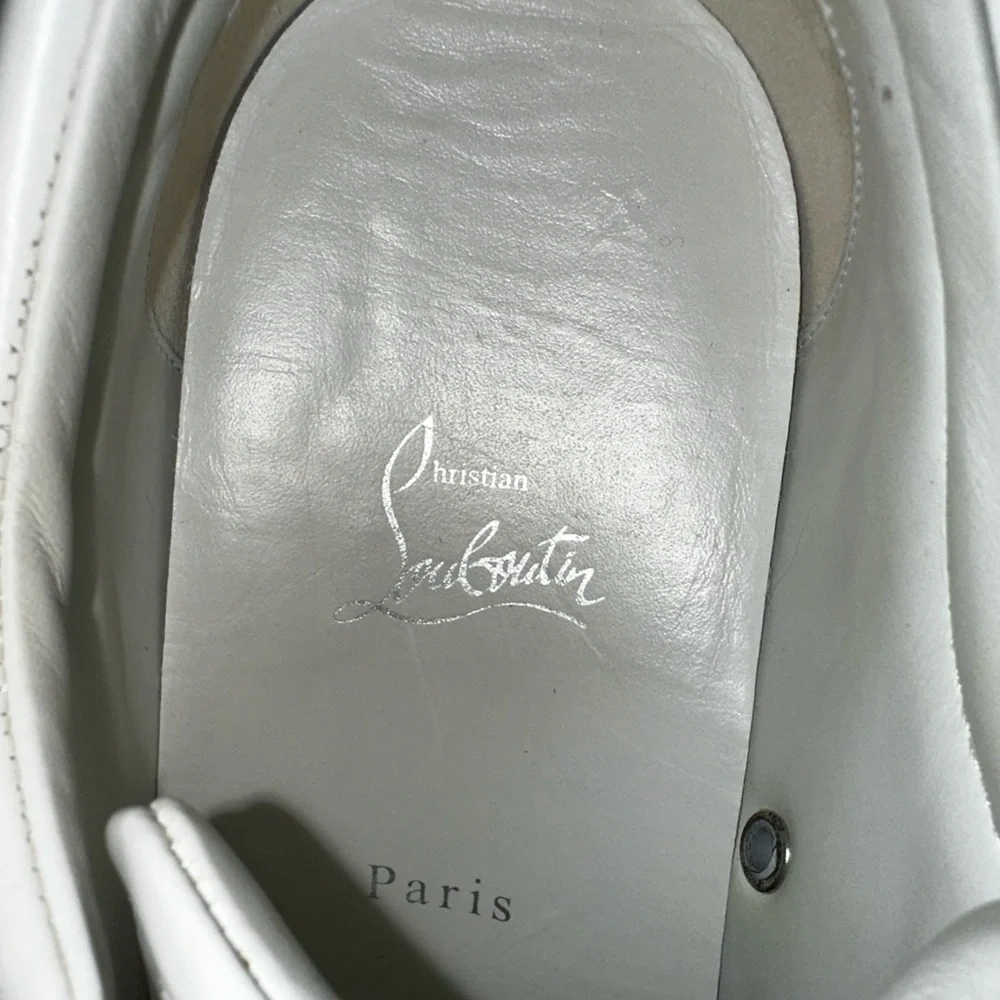 Christian Louboutin - Louis Junior Spikes sneakers Size 44 - Picture 13 of 15